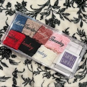 days of the week panty set